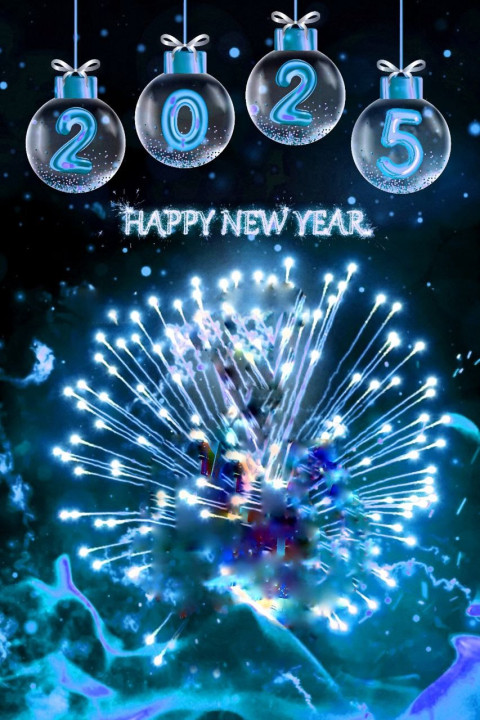 Light Cb Editing free new year 2025 HD Background