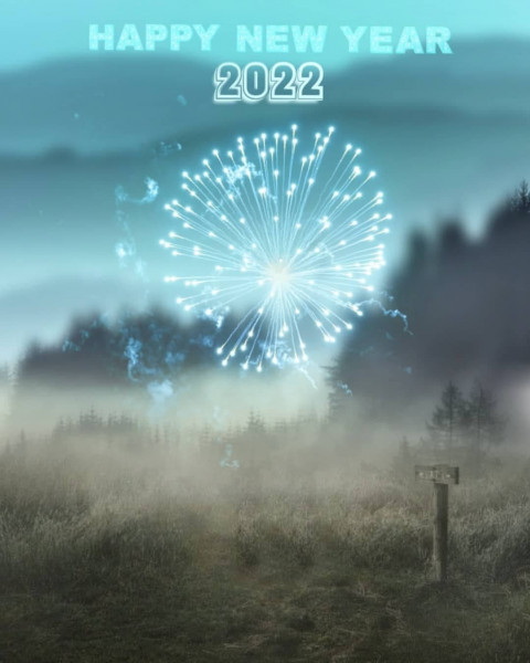 Happy New Year 2022 Cb PicsArt Editing Background Hd