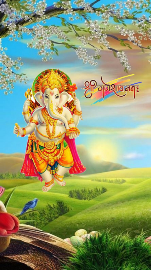Lord Ganesh Chaturthi CB Editing Background For Picsart DP