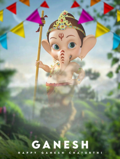 Lord Ganesh Chaturthi Editing Background Online Pictures