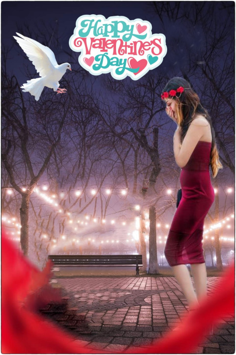 Love Valentine Day Special Photo Editing Background For PicsArt
