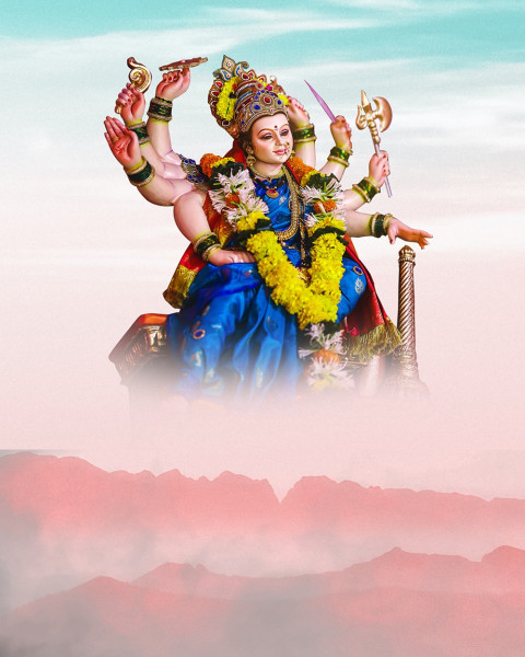 Maa Durga Puja Background Download For Navratri Photo Editing  Img