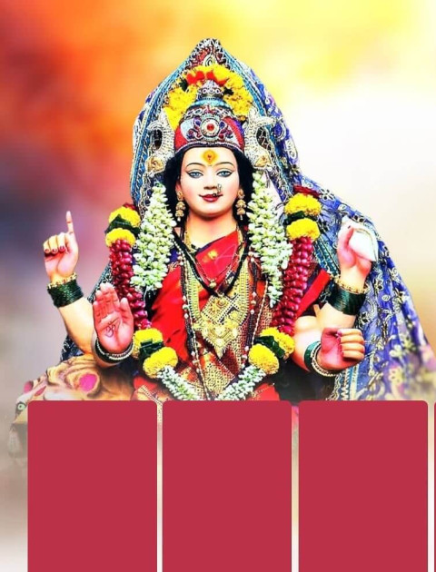 Maa Durga Puja Banner Images HD Editing Free Background