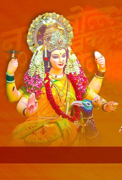 Maa Durga Puja Photoshop New Background For CB Editing Pics