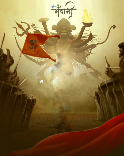 Maa Durga Puja Photoshop New HD Background For CB Editing Pics