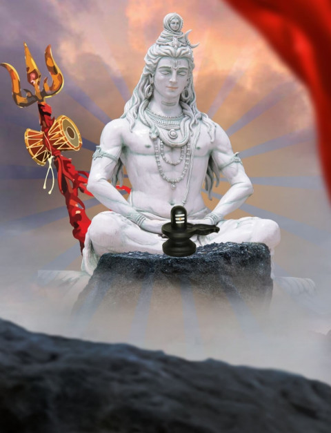Maha Shivratri CB Background Download For Photo Editing