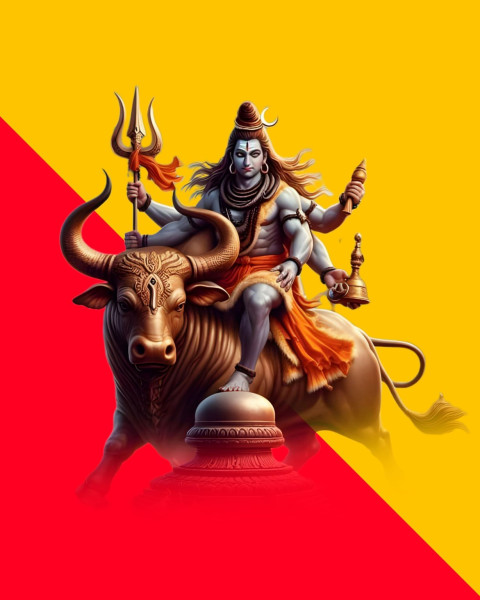 Mahadev banner background hd 4k for mobile