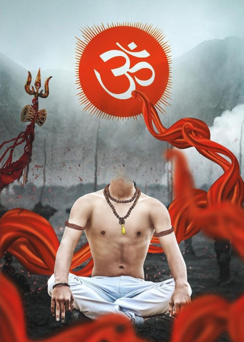 Mahadev Photo Without Face Editing Background Hd