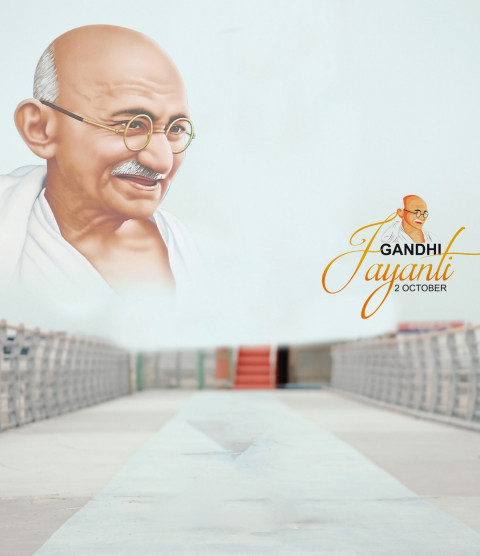 Mahatma Gandhi Jayanti Editing BAckground For PicsArt