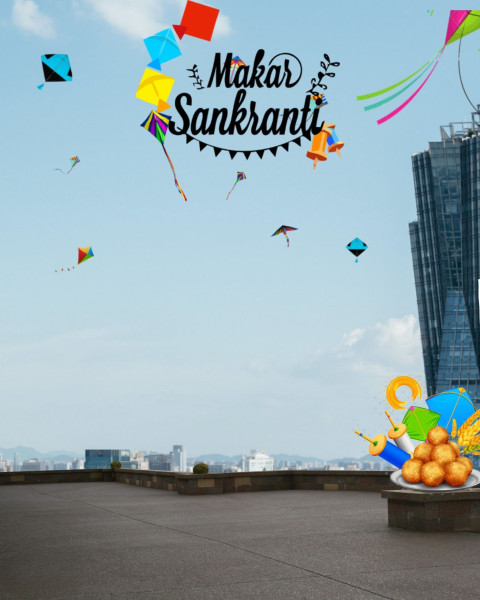 Makar Sankranti 1080p Hd Backgrounds For CB Editing