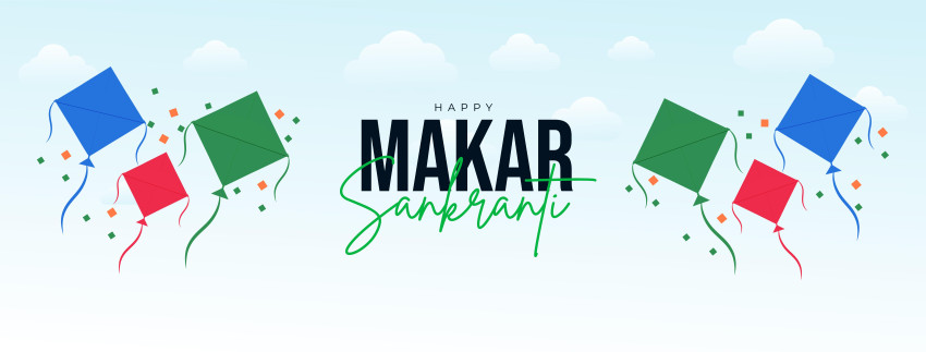 Makar Sankranti Design For Banner Background For Editing
