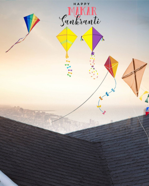 Makar Sankranti HD Background Images For Editing