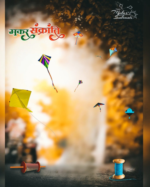 Makar Sankranti HD Editing Background Images CB Editing