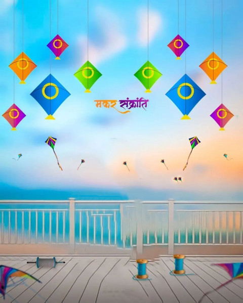 Makar Sankranti (Lohri) Photo Editing Background Hd For Photoshop & PicsArt