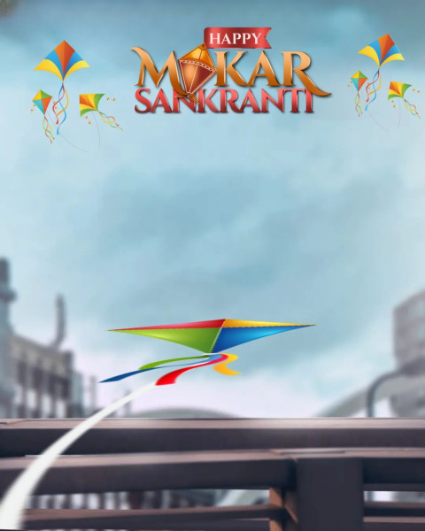 Makar Sankranti New CB Background For Editing