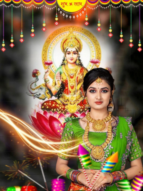 Mata Lakshmi Cb Diwali Editing Background Download With Girls