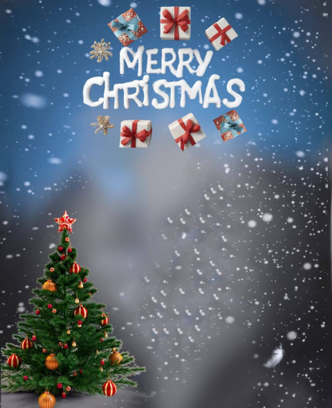 Merry Christmas Day HD CB Snapseed Editing Background