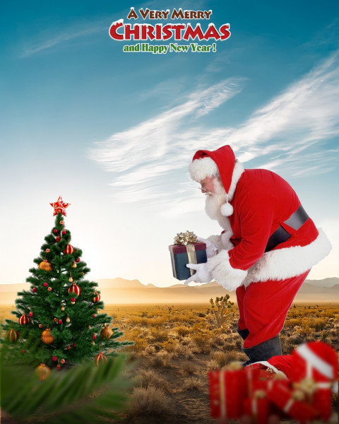 Merry Christmas Day Photo Editing Background Hd