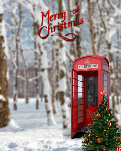 Merry Christmas Editing Background CB Picsart