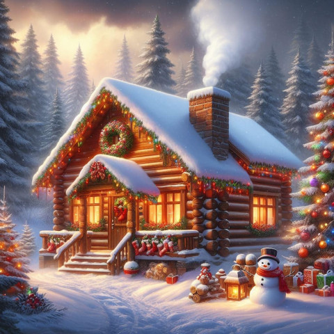 Merry Christmas Icefall Winter Images HD for Status Dp  Pics