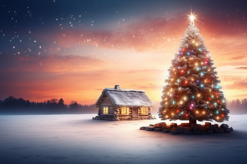 Merry Christmas Tree Wallpapers HD For Desktop Images Download