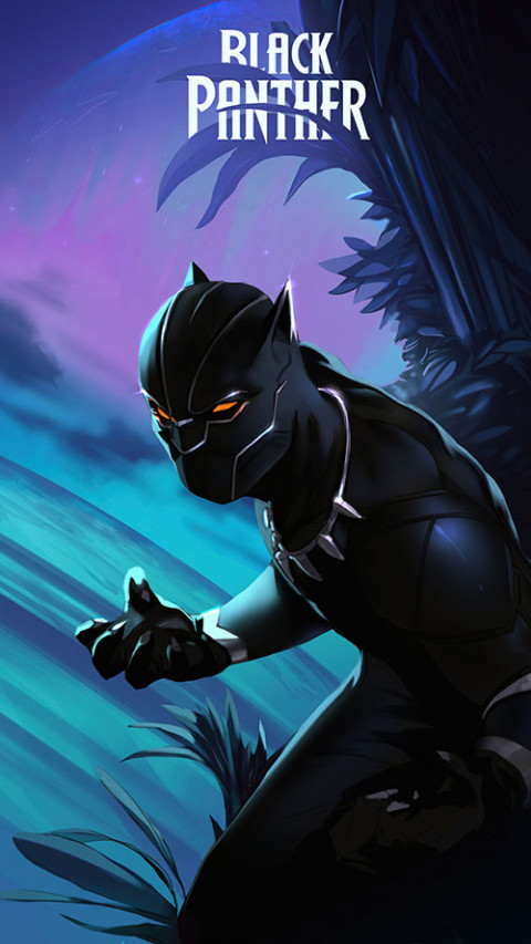 Mobile Background Black Panther Wallpapers Images