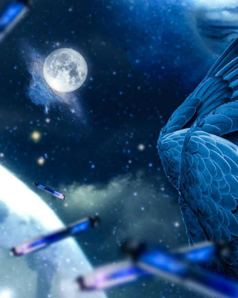 Moon Picsart Background HD For Photoshop Photo Editing
