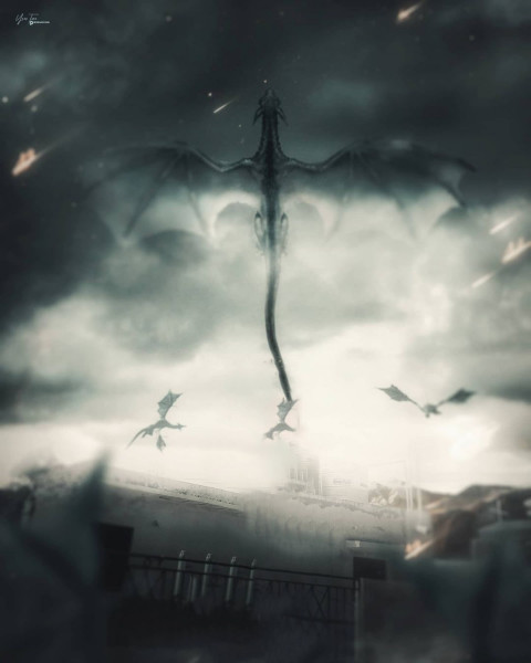 Movie Poster dragon Background