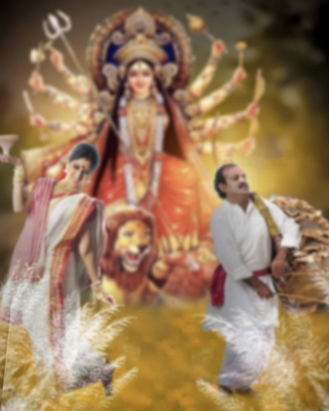 Navratri CB PicsArt Durga Puja BAckground HD For HD Photo Editing