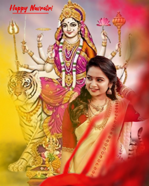 Navratri Editing New Background HD With Girl For PicsArt