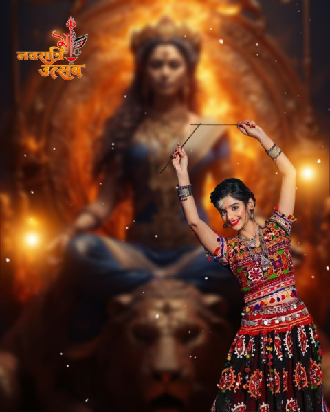 Navratri Photo Editing CB Girl Background HD For Photoshop New Photo