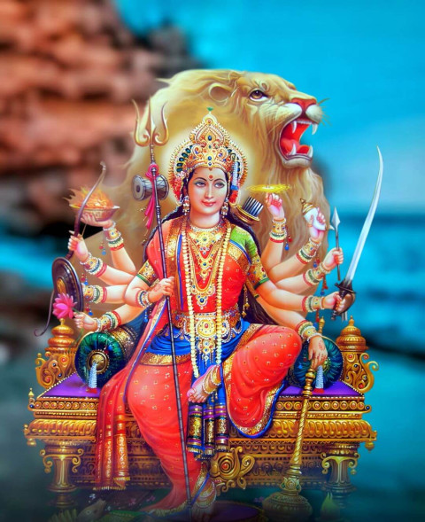 Navratri Photo Editing Photoshop Full HD Background