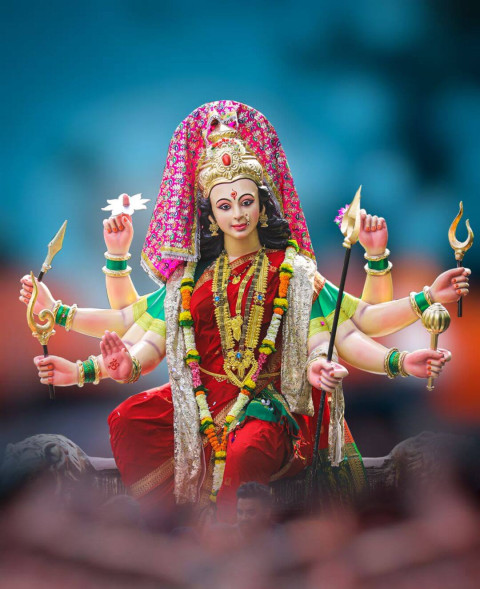 Navratri Special Durga Maa Backgrounds HD For Photo Editing CB