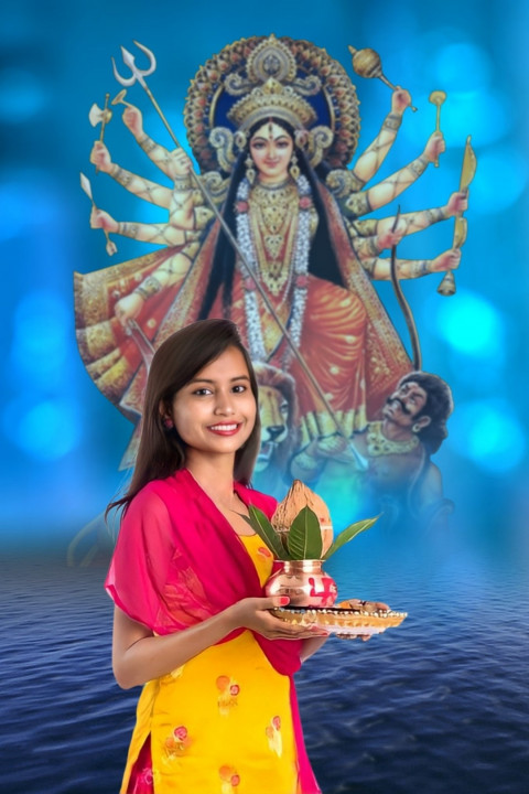Navratri Special Photo Editing Backgrounds Full HD