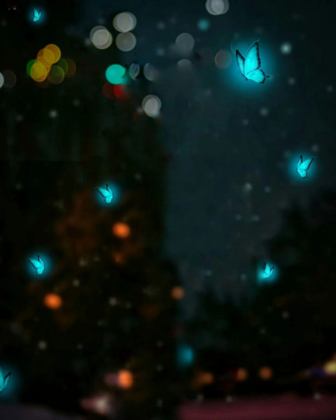 Neon Butterfly Trending Picsart Photo Editing Backgroud