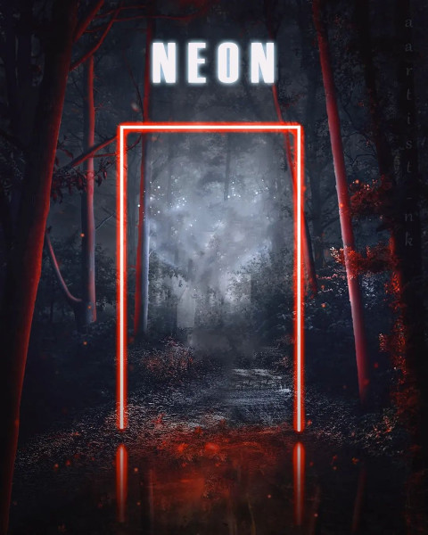 Neon Editing Background For CB Picsart Photo