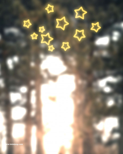 Neon Star Icon CB Photoshop Editing Background