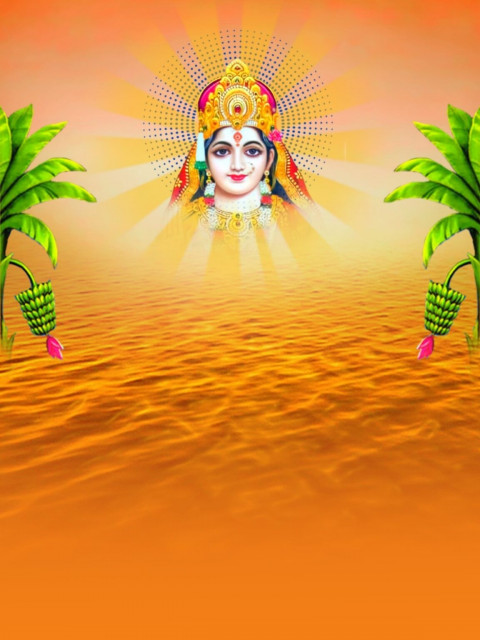 New Chhathi Maiya Special Photo CB Full HD Background