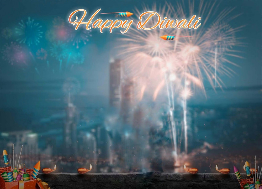 New Happy Dipawali CB PicsArt Background HD New