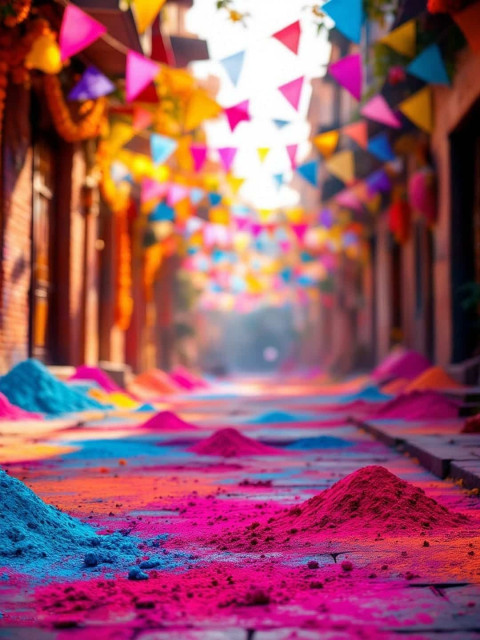 Cover Photo of Colorful Holi CB Background