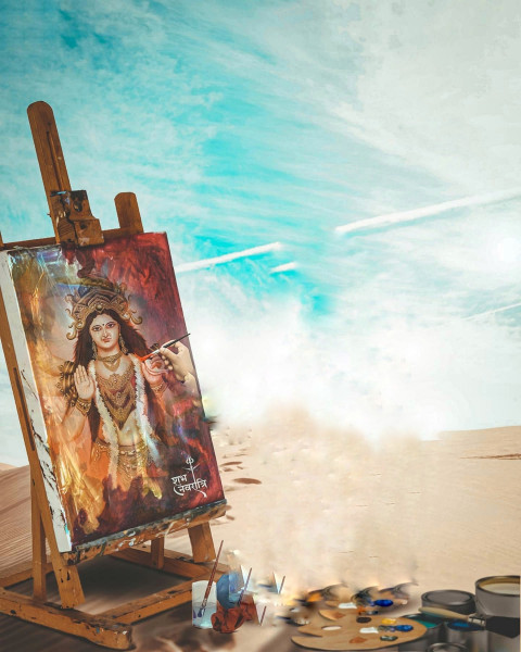New Navratri New Background Download Full HD For PicsArt
