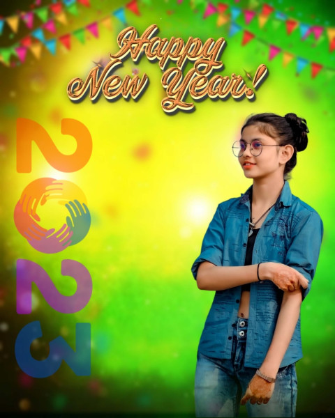 New Year 2023 Background For Picsart Editing