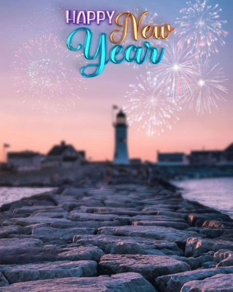 New Year 2025 HD Background CB Free For Editing