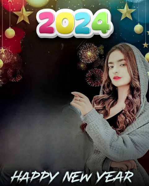 New Year 2024 Photo Editing Images HD Background CB Wallpaper