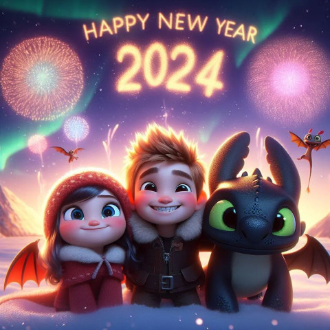 New Year 2024 Wishes Images For Whatsapp Status Photo HD