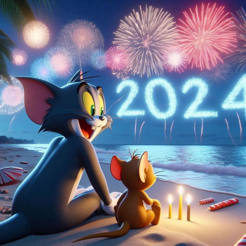New Year 2024 Wishes Images For Whatsapp Status Photo HD