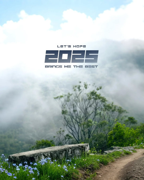 New Year 2025 Free CB Background For Picsart Edit Stock