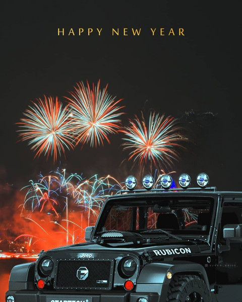 2025 New Year Celebration Images For Editing Background HD