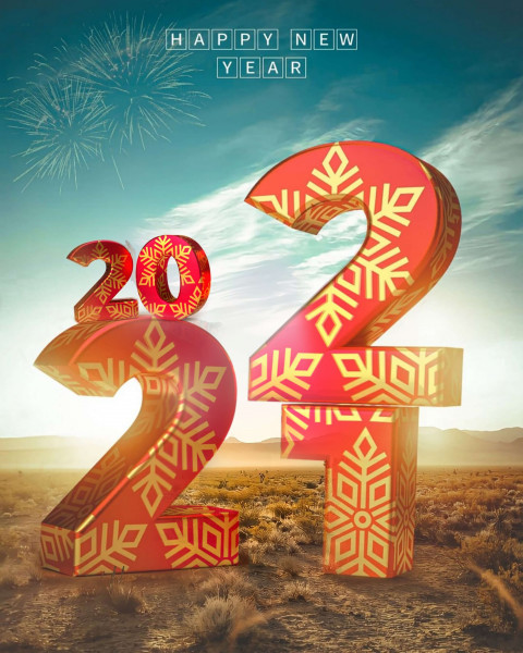 New Year HD Background 2022 Download PicsArt CB