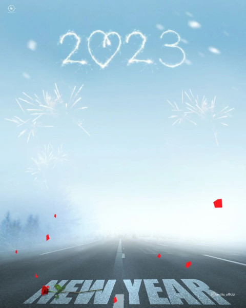 New Year Photo Editing Background 2023 HD Images Pics